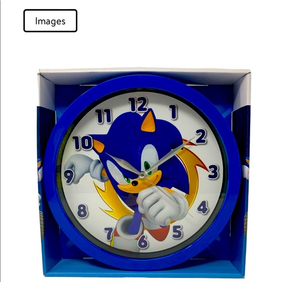 Sonic the Hedgehog Wall Clock-NWT - Picture 2 of 3